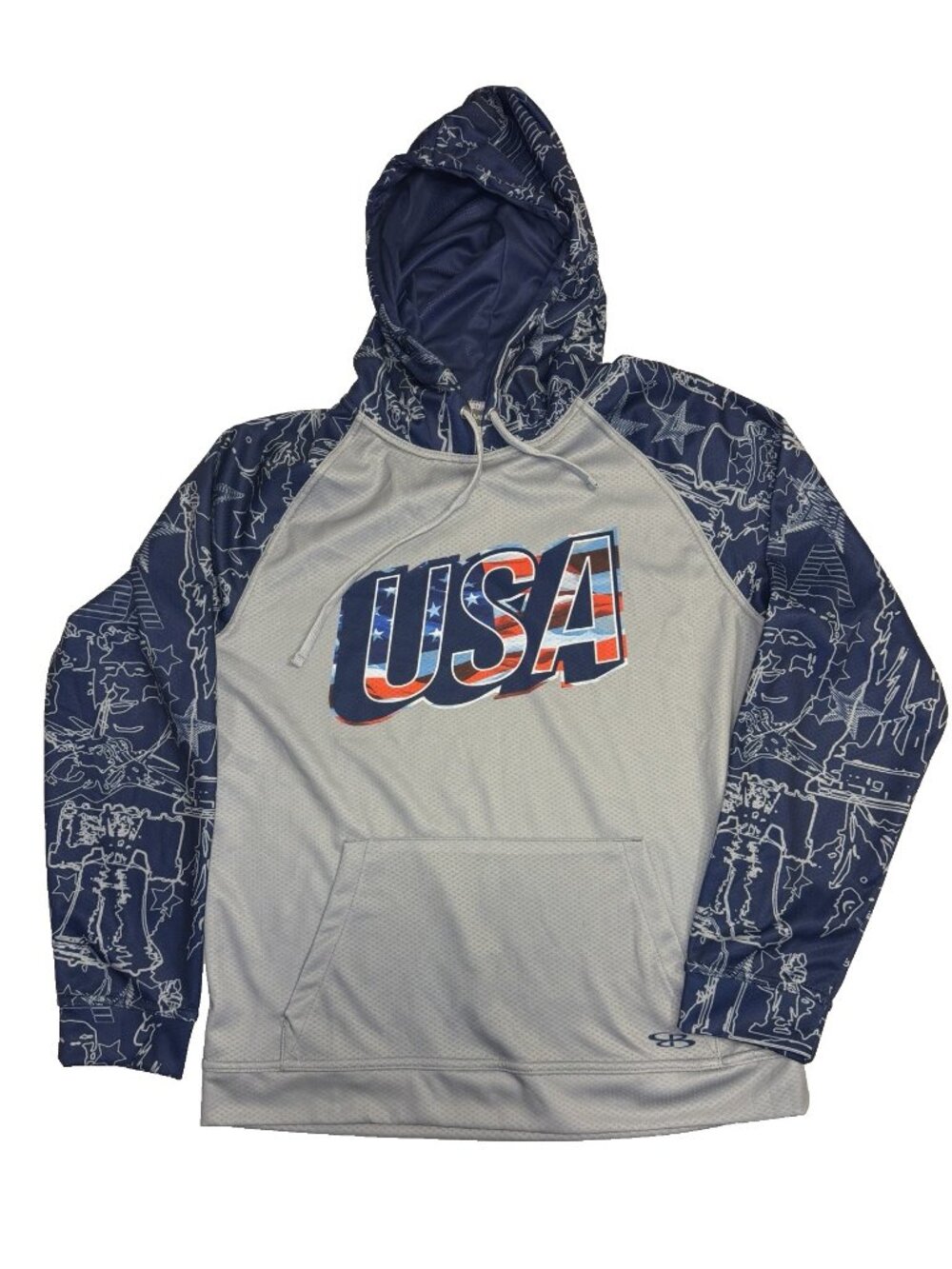 Boombah USA Performance Hoodie Men’s Small USA Pullover